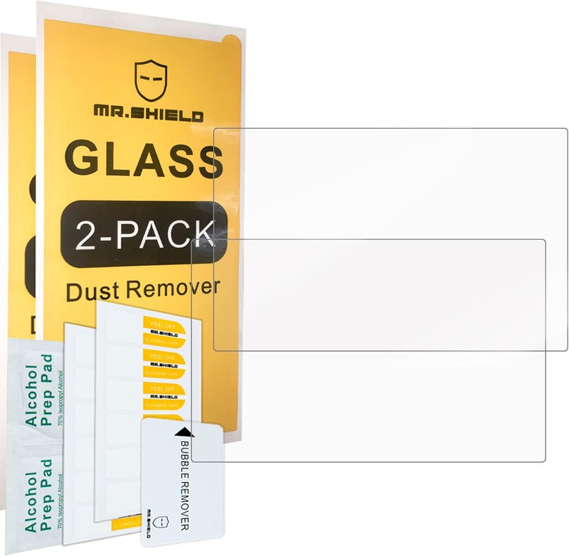 Mr Shield Screen Protector compatible with LAUNCH X431 PRO3S+ Elite (Sized 222mm x 141mm) [Tempered Glass] [2-PACK] [Japan Glass with 9H Hardness] - Image 2